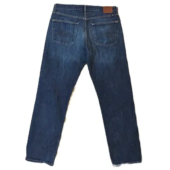 Lucky Brand Denim 221 Original Straight Leg Jeans Size W33/L32 Preowned - Picture 2 of 4